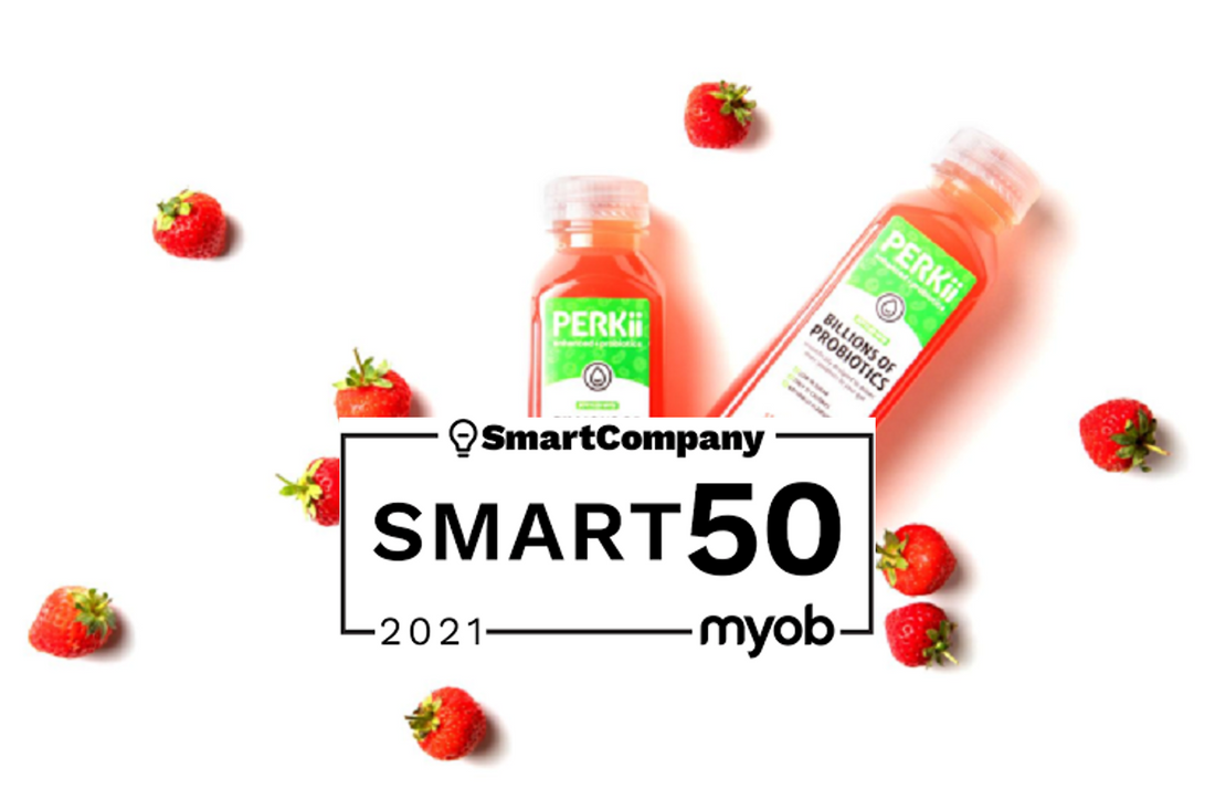 PERKii ranked 18 in the Smart50 Awards 2021