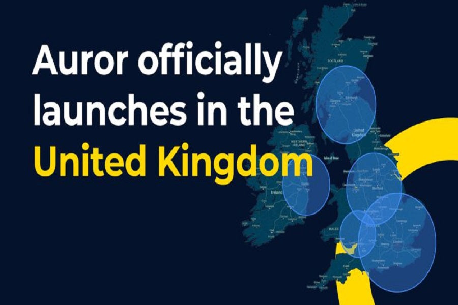 Auror officially launches in the United Kingdom