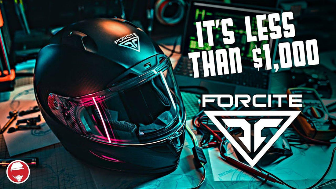 A SMART Helmet with BUILT IN front CAMERA! | Forcite MK1 Smart Helmet Unboxing