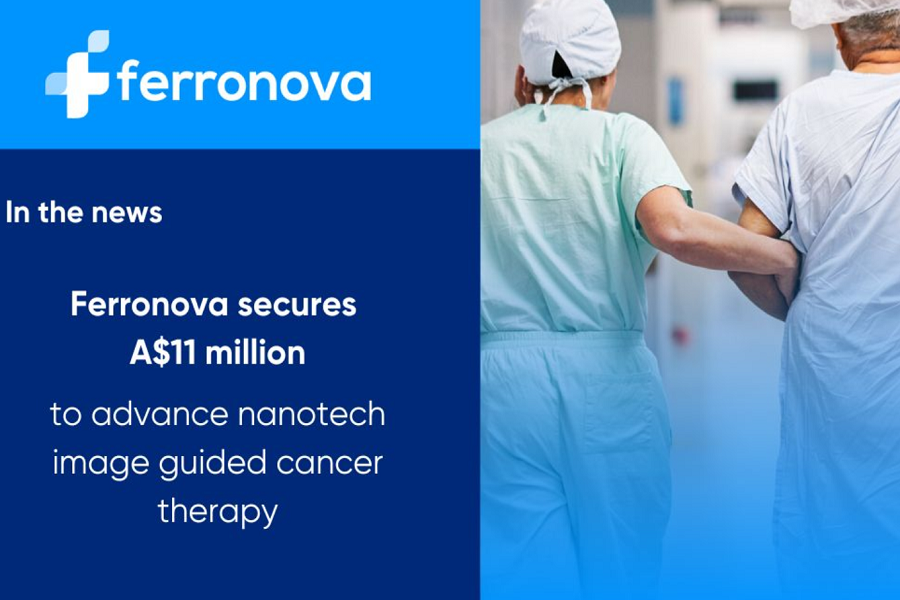 Ferronova secures A$11 million to advance nanotech image-guided cancer therapy